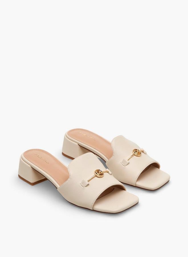 بابريكا صنادل بكعب عريض نسائية - Image 2